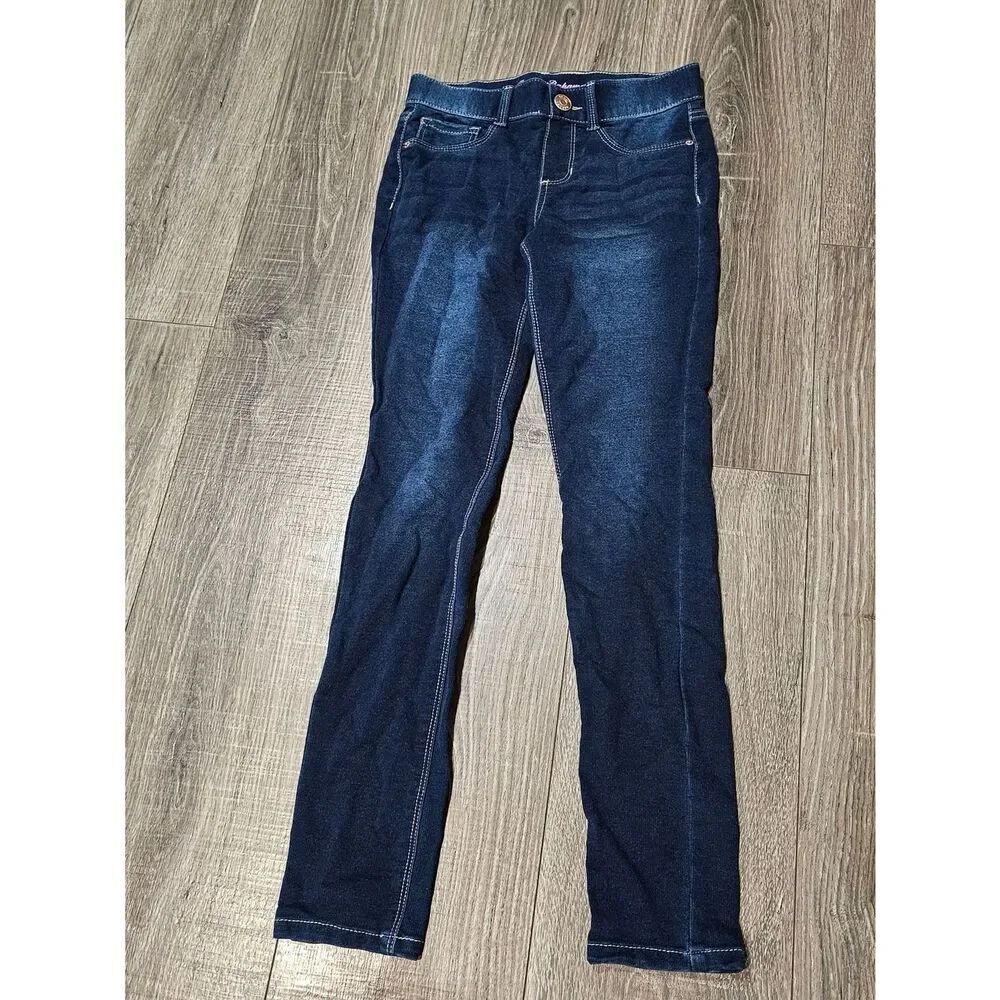 Tommy Bahama Girls Jeans Size 10 Navy Blue Slim Jeans